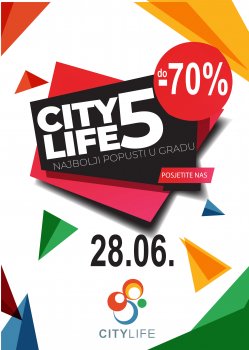 Ljetne City5 akcije i sniženja Ljetne City5 akcije i sniženja